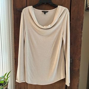 Cowl neck shirt